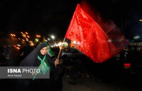 حرکت مشایه الحسین(ع) از شهرستان حمیدیه به کربلا