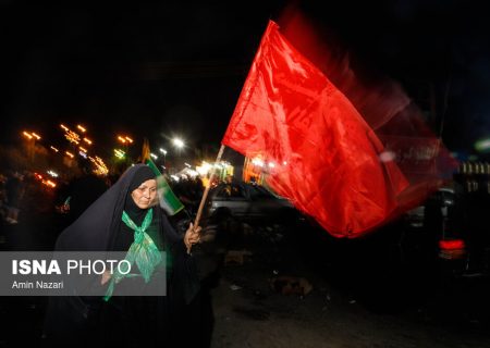 حرکت مشایه الحسین(ع) از شهرستان حمیدیه به کربلا